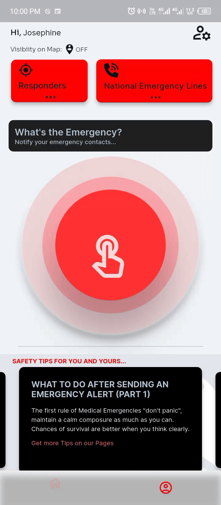 Shepherdview mobile App - Shepherdview mobile App - How to find Perimeter Responders when in distress or during emergencies
